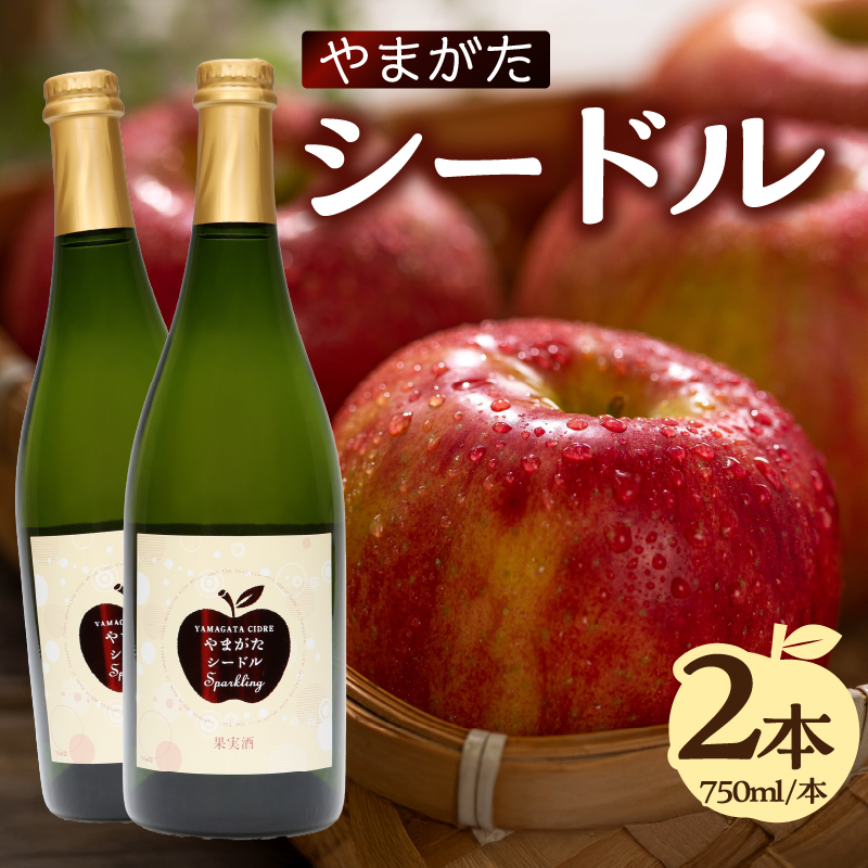 061-002 やまがたシードル750ml×2本